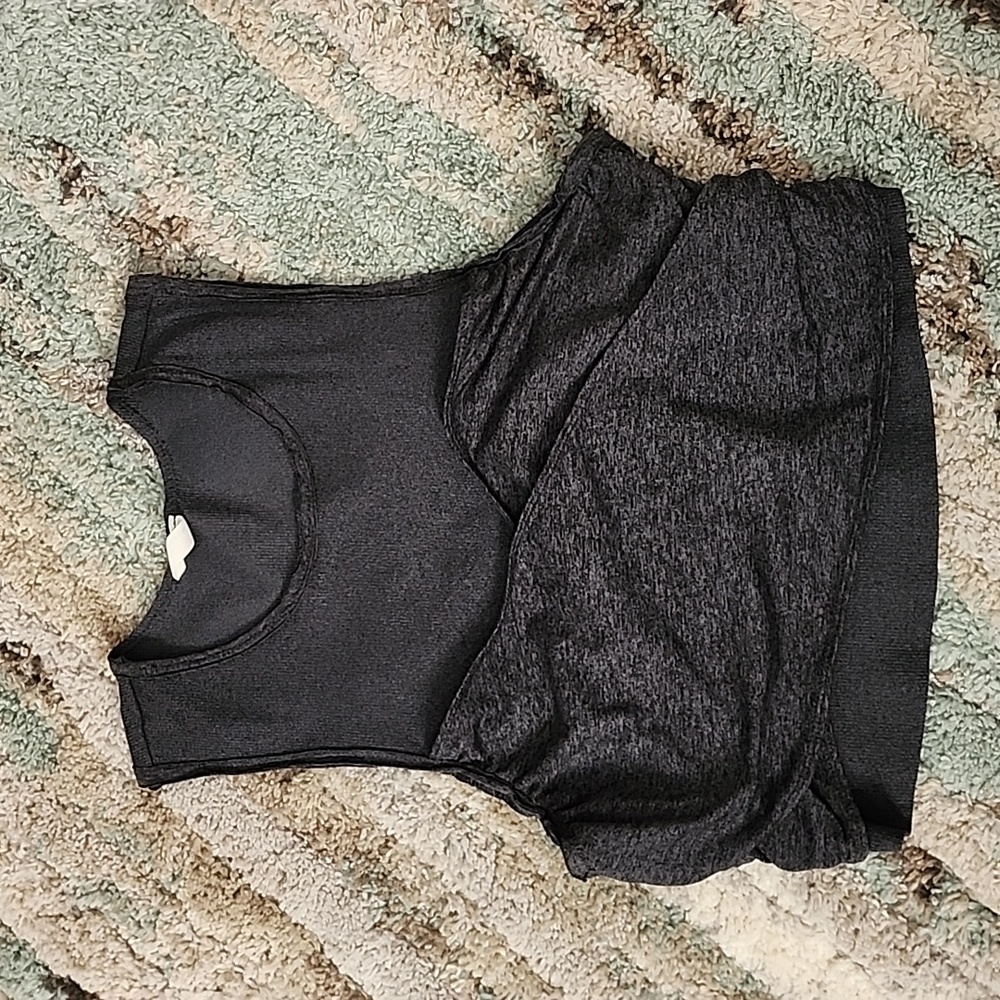 Free People Movement Crossover Racerback V-neck Crop Top